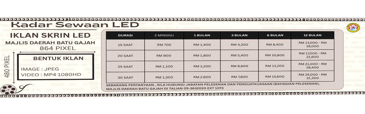 sewaan led